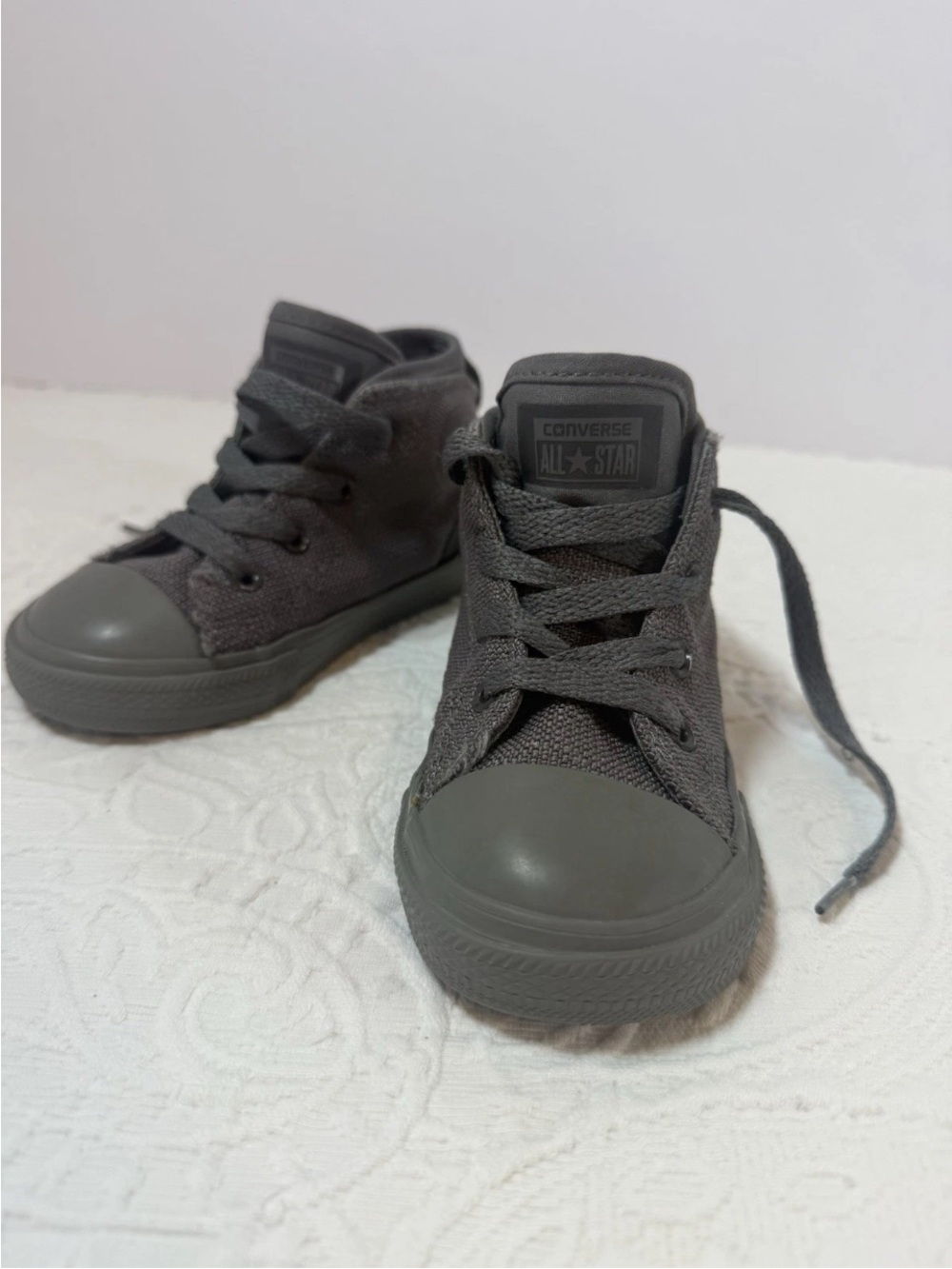 Converse Kids Gray High-Top Sneakers